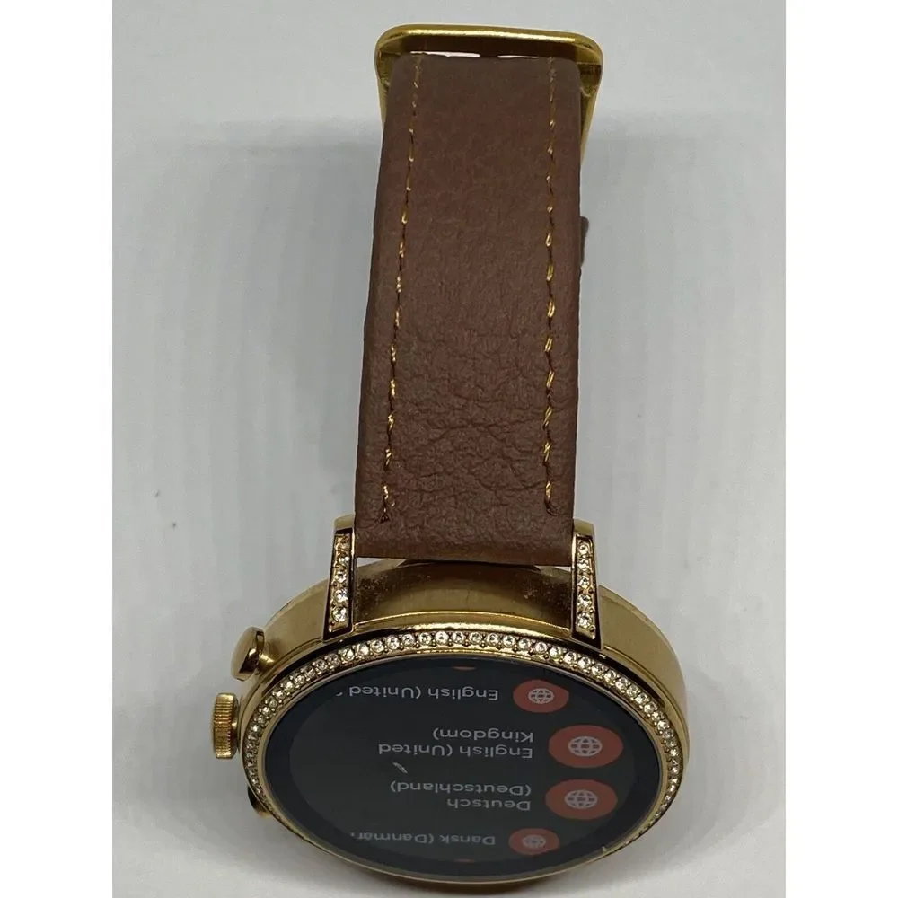 Fossil Gen 4 Authentic Digital Dial Smart Watch Custom Band FTW6015 AB531